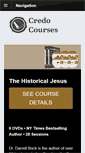 Mobile Screenshot of credocourses.com